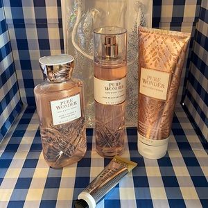 BATH AND BODY WORKS PURE WONDER BUNDLE PERFECT FOR MOTHER’S DAY!  NWT!